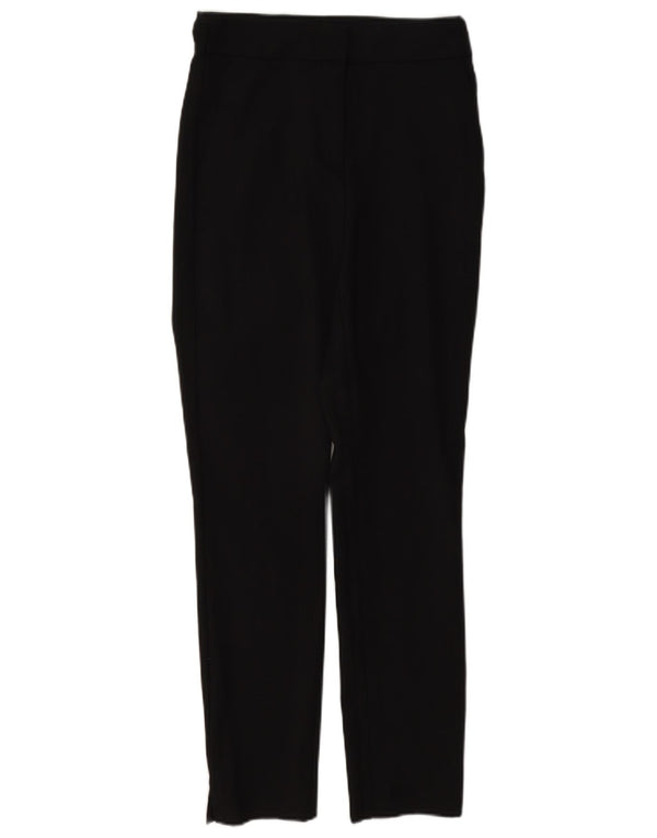 Женские узкие брюки-чиносы Zara XS W24 L27, черные, хлопковые