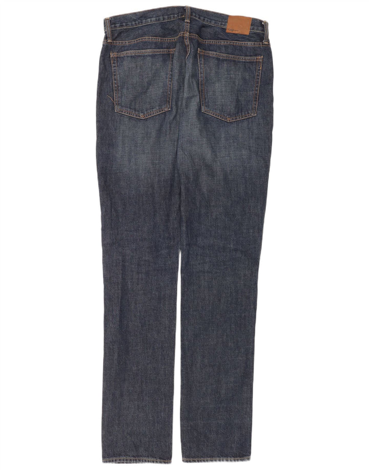 Джинсы мужские узкие Gap W34 L30 синие, хлопок