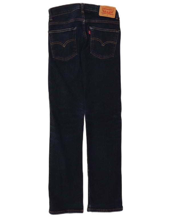LEVI'S Boys 510 Skinny Jeans 11-12 Years W24 L28 Navy Blue