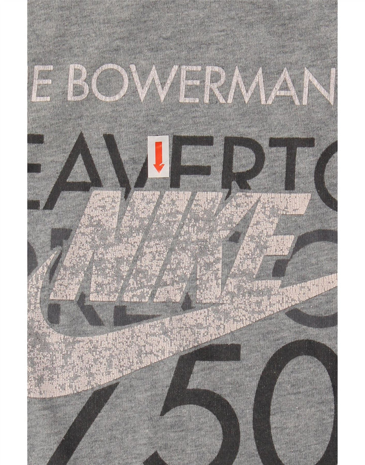 Мужская футболка NIKE USA с графическим рисунком, большой серый хлопок с цветными блоками