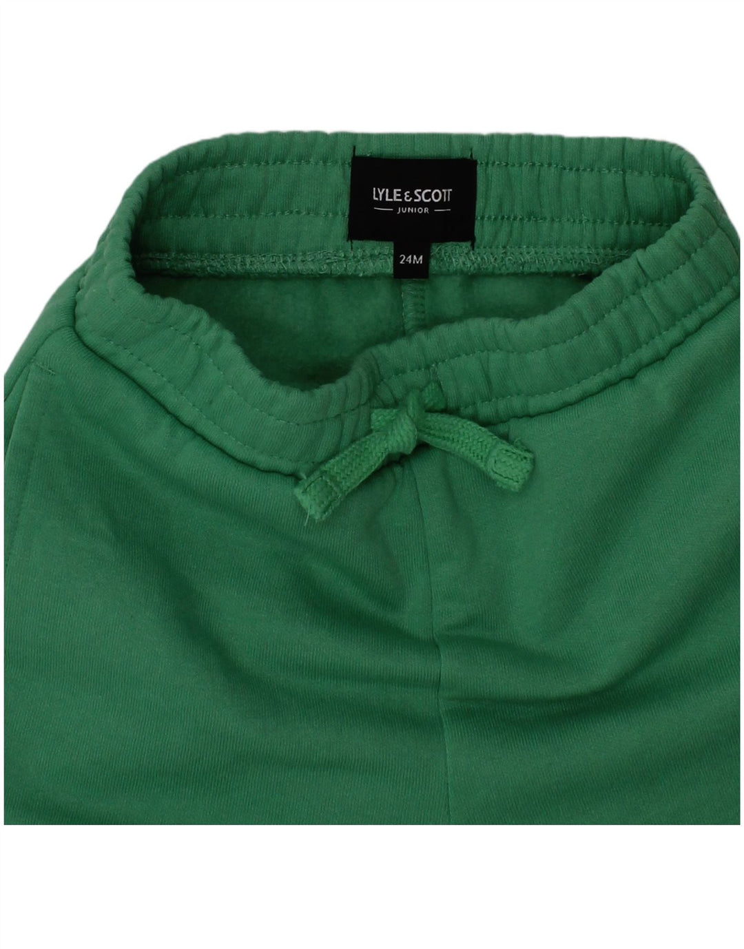 Спортивные брюки Lyle & Scott для маленьких девочек 18–24 месяцев, зеленый хлопок