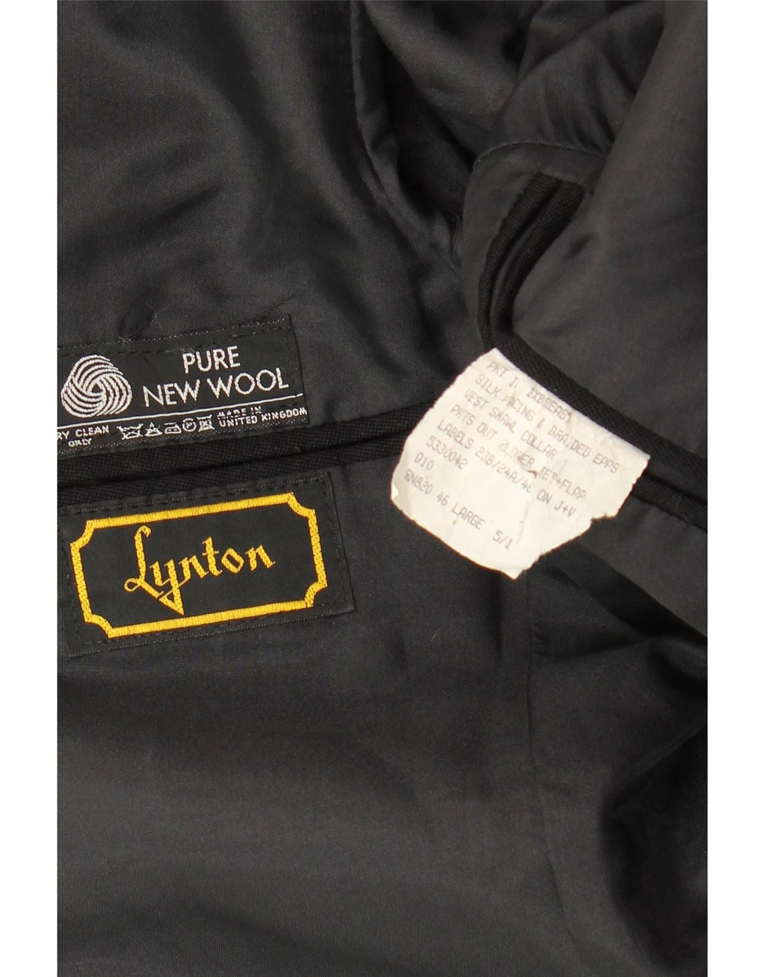 Женский фрак-пиджак IT 46, большой черный, новая шерсть