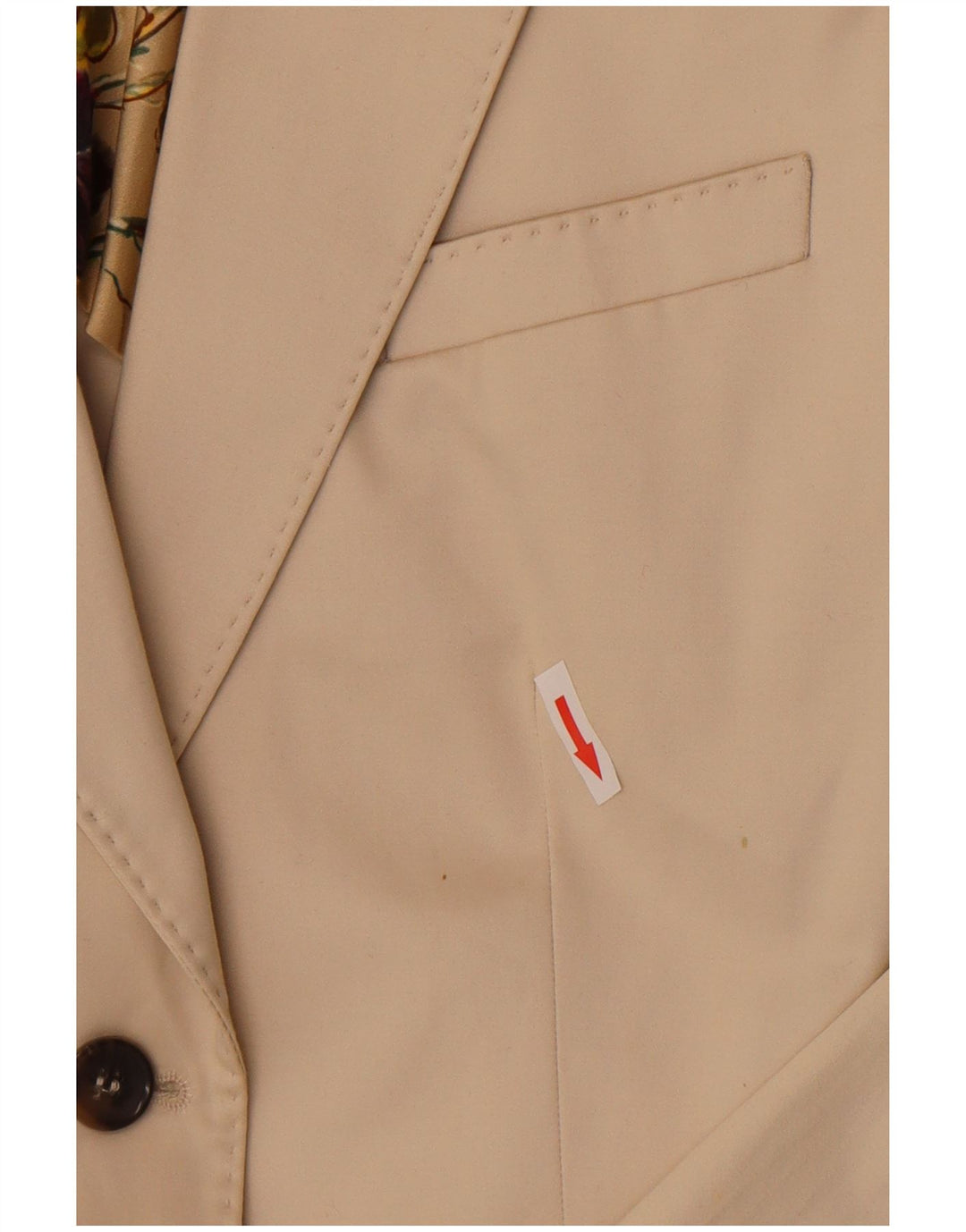 Женский пиджак на двух пуговицах Dolce & Gabbana IT 46, большой, бежевый, классический