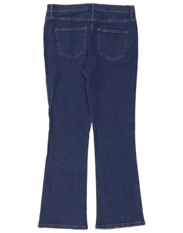 Женские джинсы Marks & Spencer Regular Slim Bootcut UK 14, большие W34 L30, синие