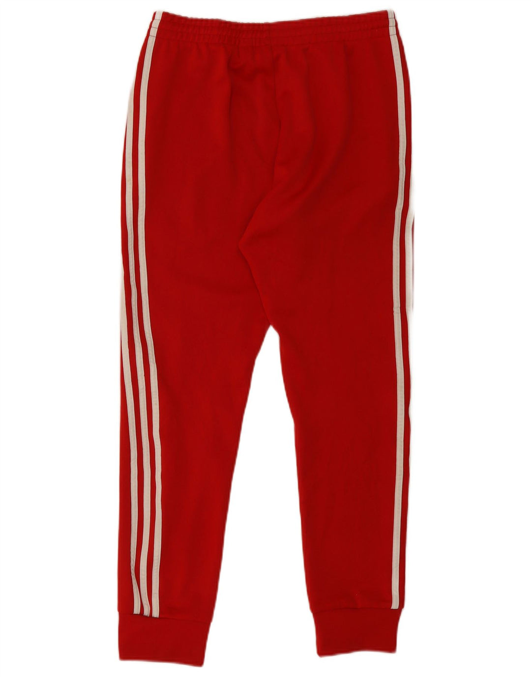 Мужские спортивные брюки Adidas Joggers среднего красного цвета из полиэстера