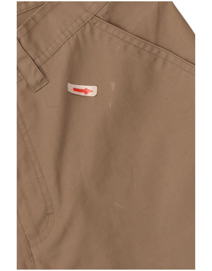 Мужские укороченные брюки-карго Jack Wolfskin, средние W34 L25, бежевый полиэстер