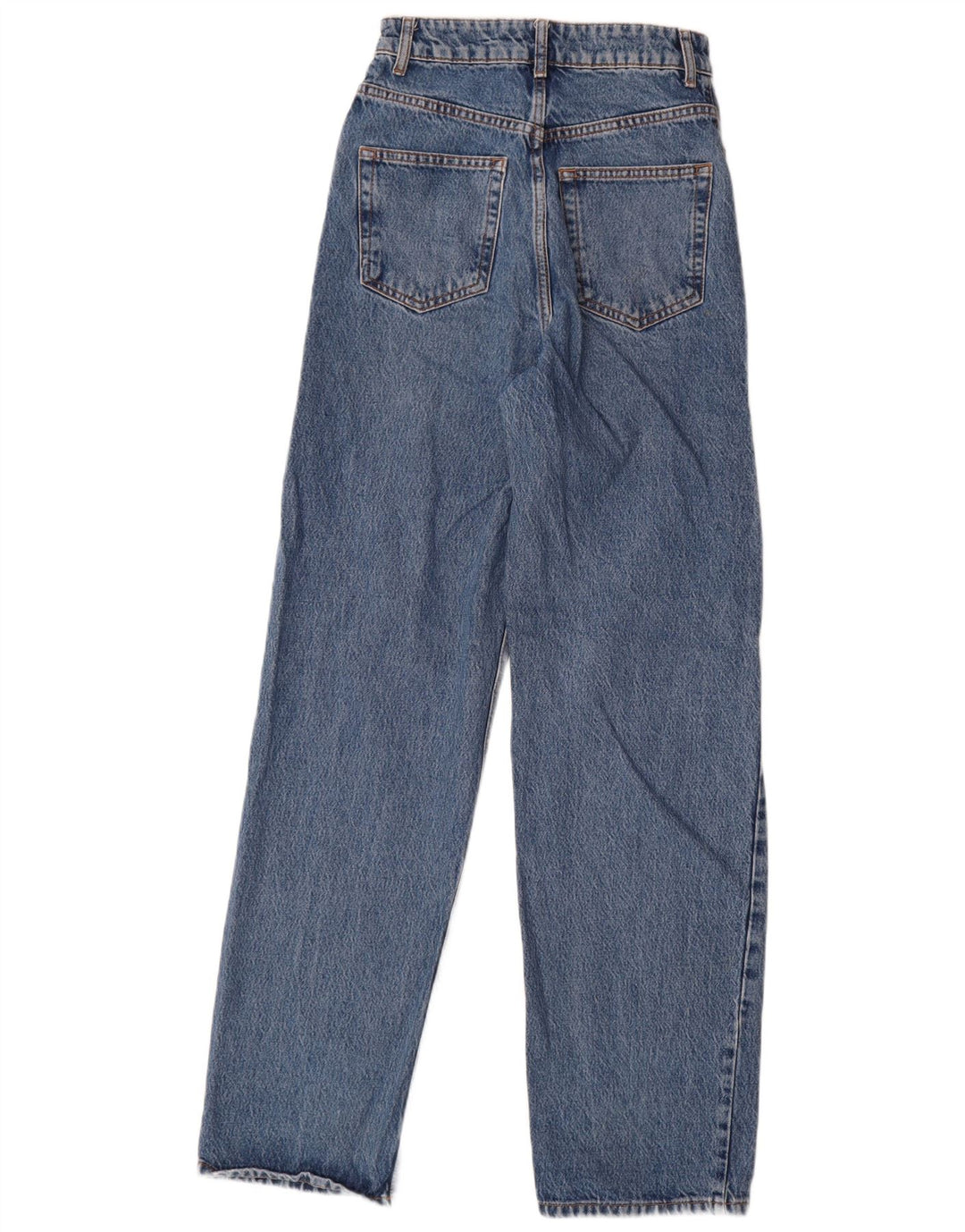 Женские прямые джинсы Topshop W26 L30 синие, хлопок