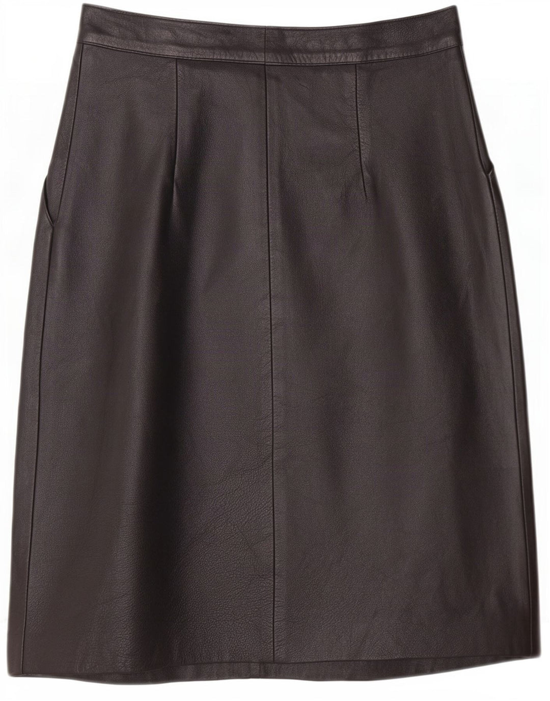 Юбка женская кожаная Maxime IT 42 Medium W26 Черная