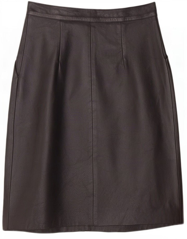 Юбка женская кожаная Maxime IT 42 Medium W26 Черная