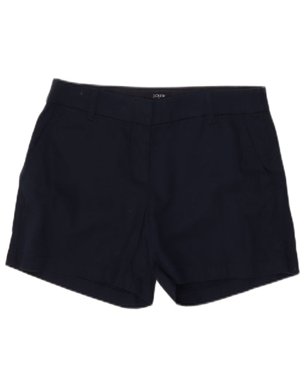 J. Crew Womens Chino Shorts US 6 Medium W30 Navy Blue Cotton