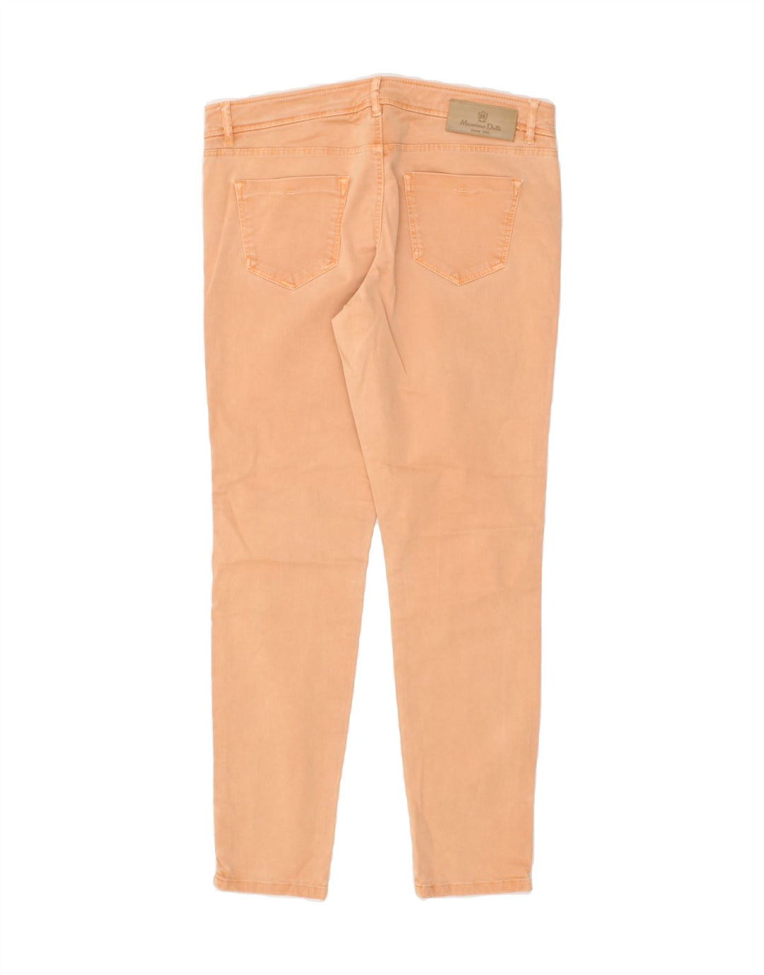 MASSIMO DUTTI Womens Skinny Casual Trousers EU 42 Large W32 L28  Yellow | Vintage Massimo Dutti | Thrift | Second-Hand Massimo Dutti | Used Clothing | Messina Hembry 