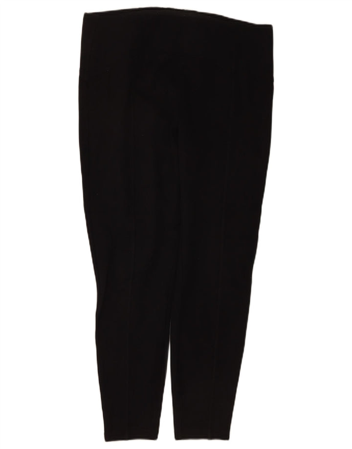 Женские леггинсы Marks & Spencer UK 14, большие, черные, вискоза