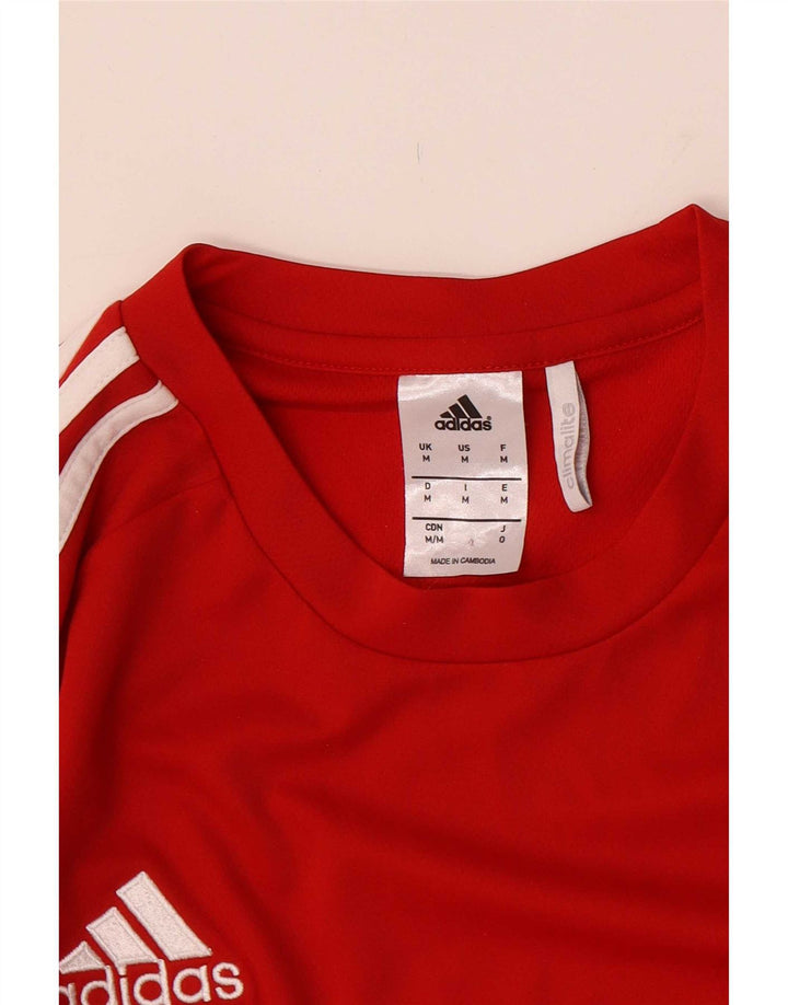 Мужские кроссовки Adidas Climalite Medium Red с цветными блоками из полиэстера