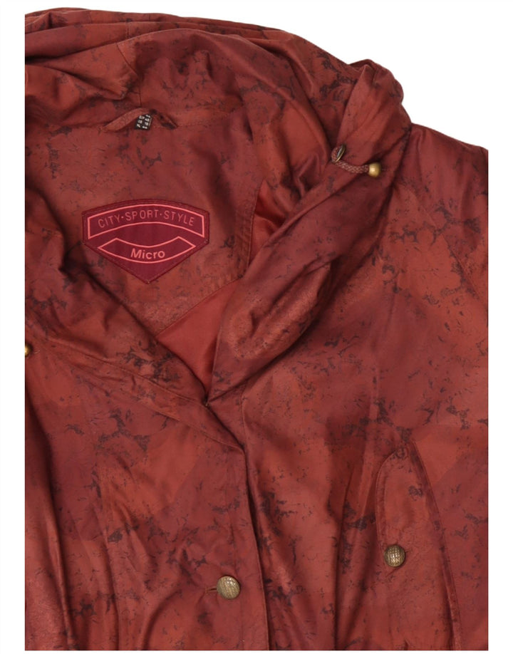 Incognito Женская ветровка оверсайз с капюшоном UK 18 XL Коричневая