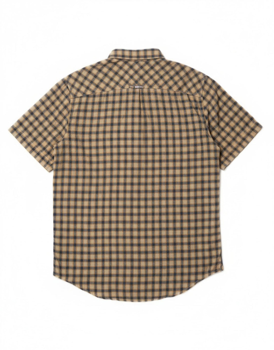 Мужская рубашка с коротким рукавом Timberland Earthkeepers, маленькая желтая клетка