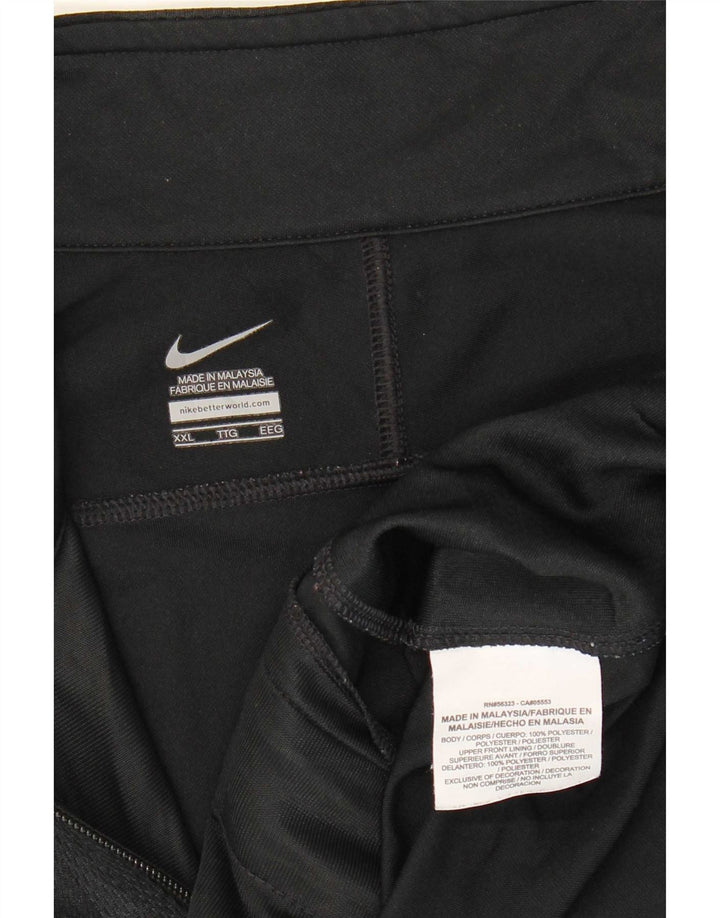 Мужская спортивная куртка Nike 2XL, черный полиэстер