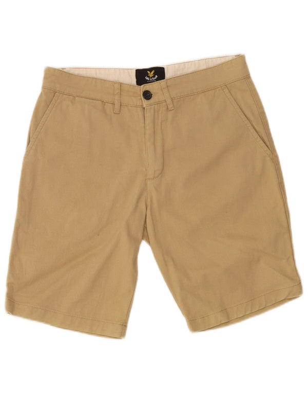 Мужские шорты чинос Lyle & Scott W30, средний бежевый, хлопок
