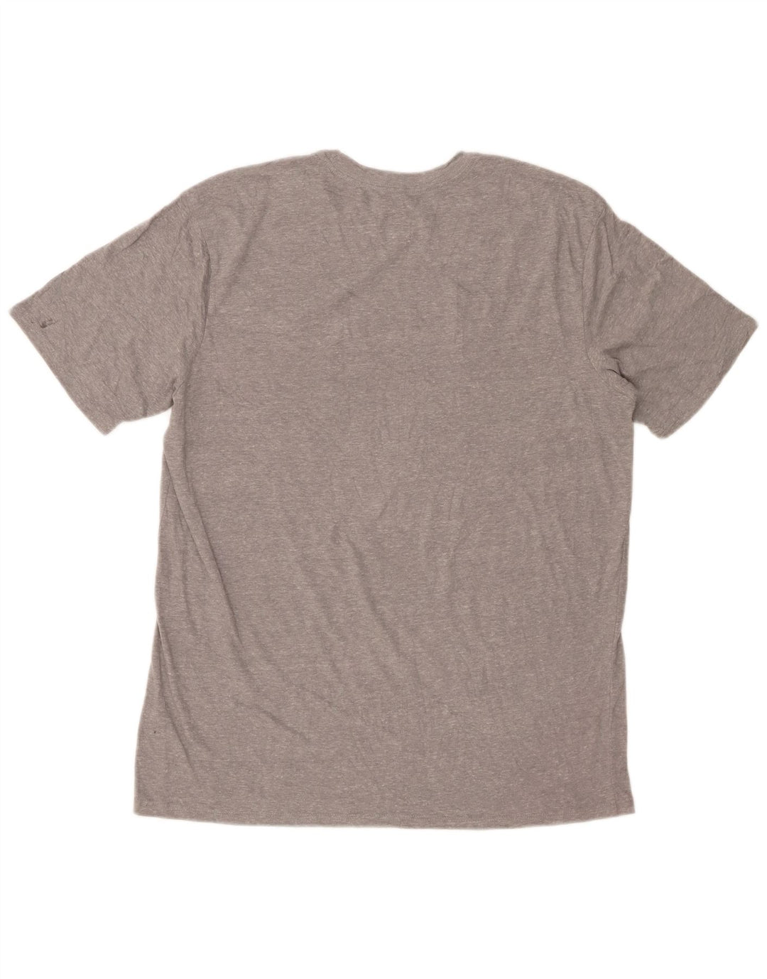 Мужская футболка с рисунком PUMA, большая серая в крапинку