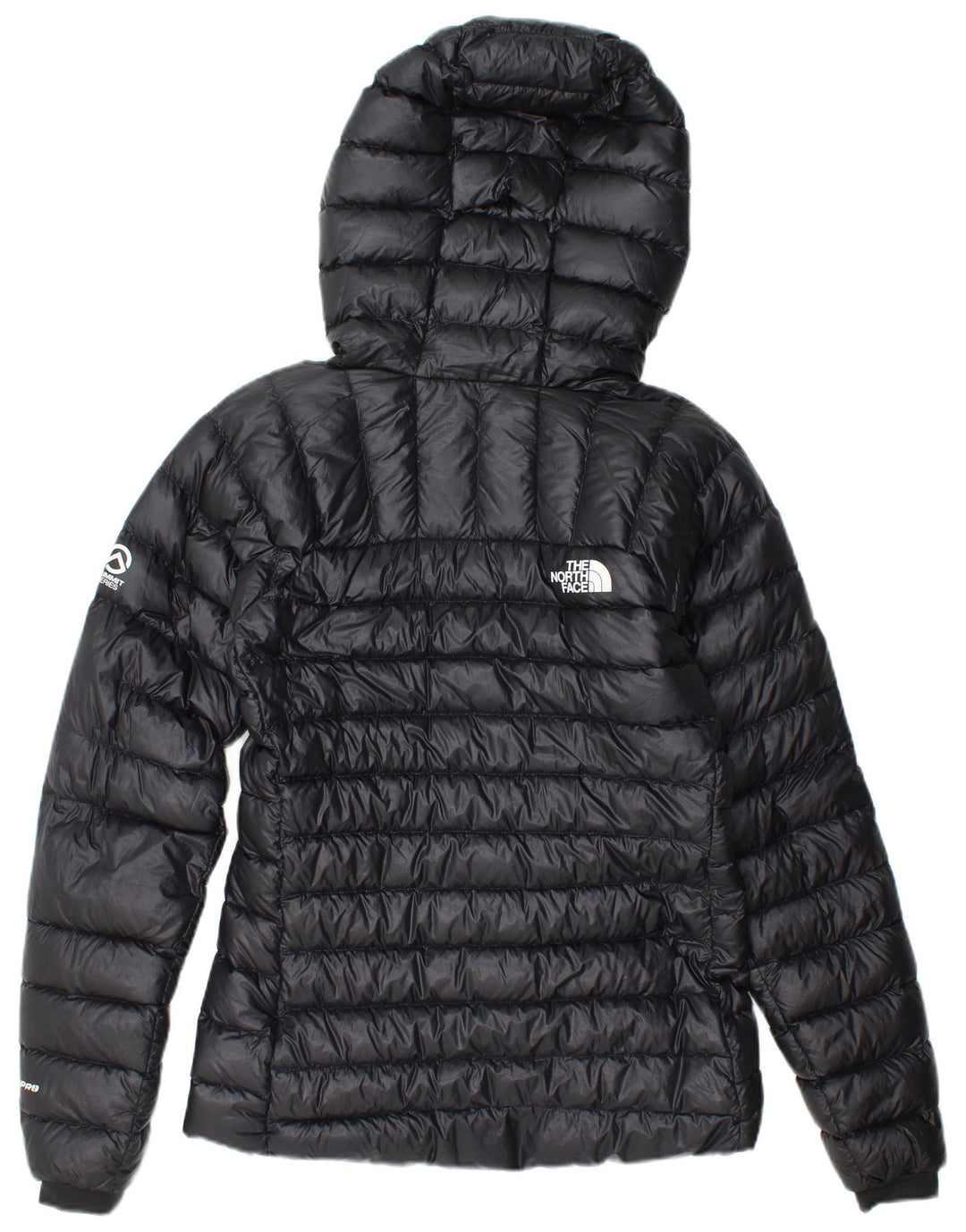 Женская утепленная куртка оверсайз с капюшоном The North Face UK 10, маленькая черная