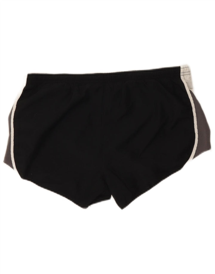 Женские спортивные шорты Nike Dri Fit UK 10, маленькие черные из полиэстера
