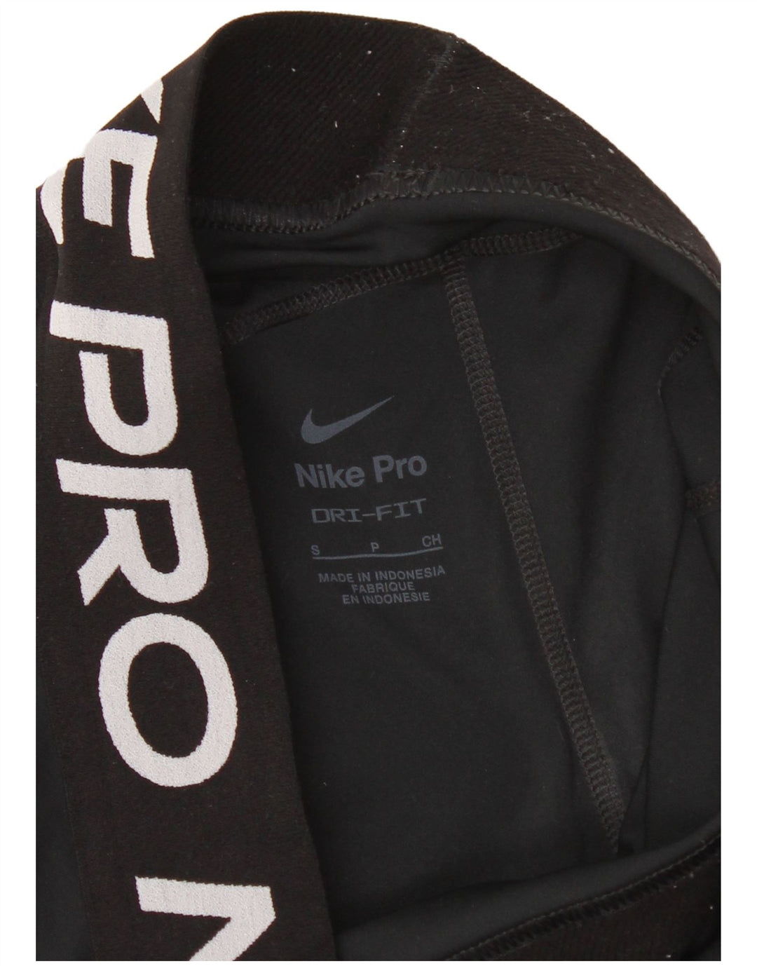 Женские леггинсы с рисунком Nike Dri Fit UK 10, маленькие черные