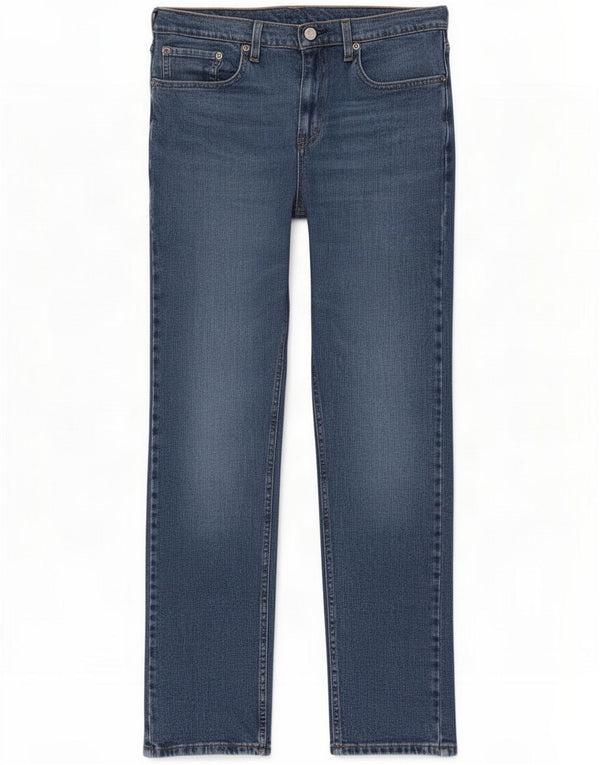 Levi's Мужские зауженные джинсы 502 W32 L32 Синий хлопок