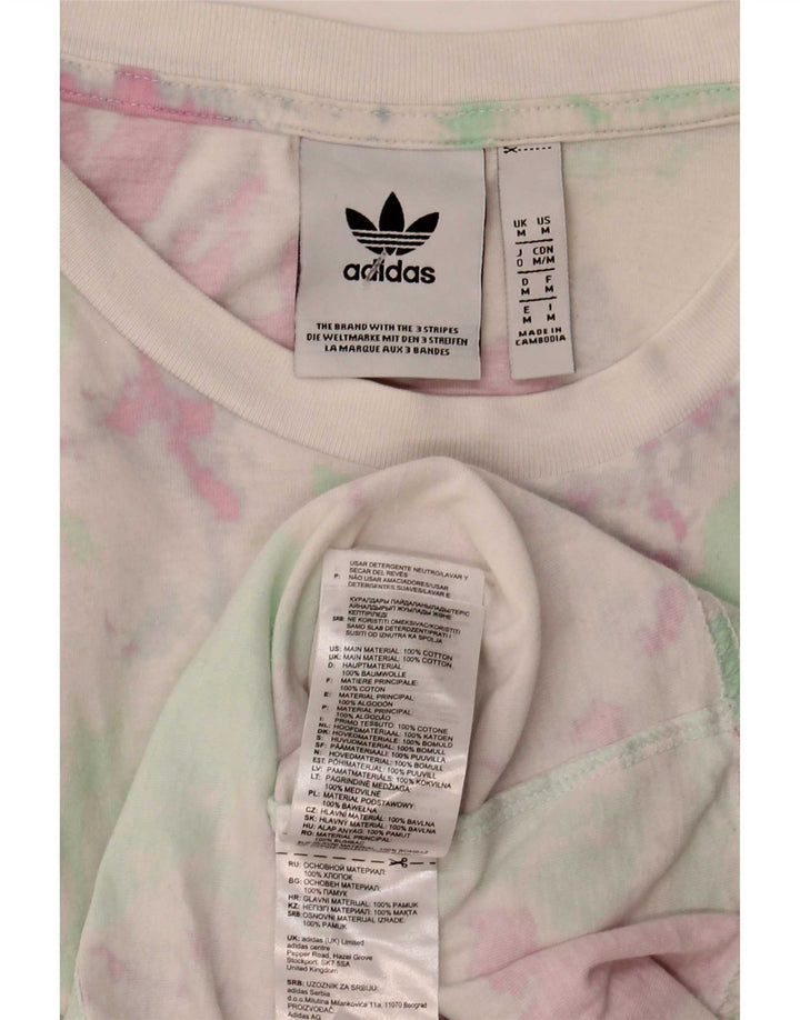 Мужская футболка Adidas Top Medium Multicolored Tie Dye Cotton