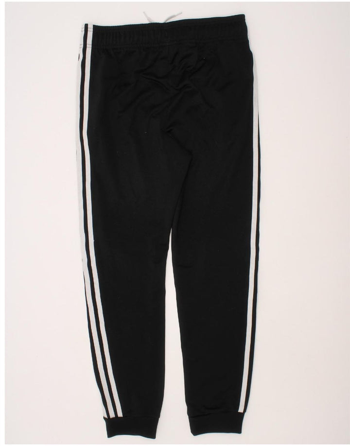 ADIDAS Boys Tracksuit Trousers Joggers 11-12 Years Medium  Black Polyester Vintage Adidas and Second-Hand Adidas from Messina Hembry 