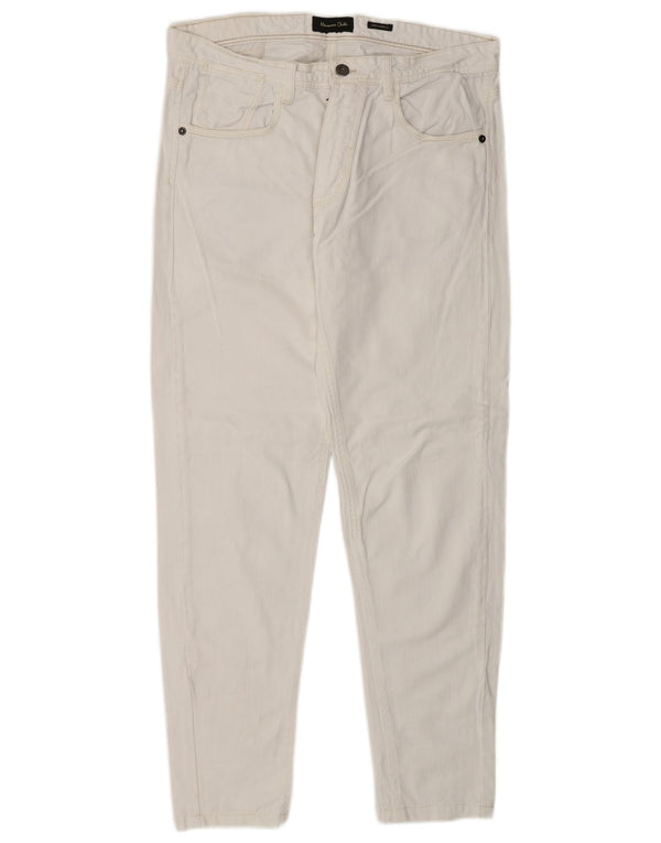 Мужские джинсы Massimo Dutti Slim EU 40 Medium W31 L29 белые