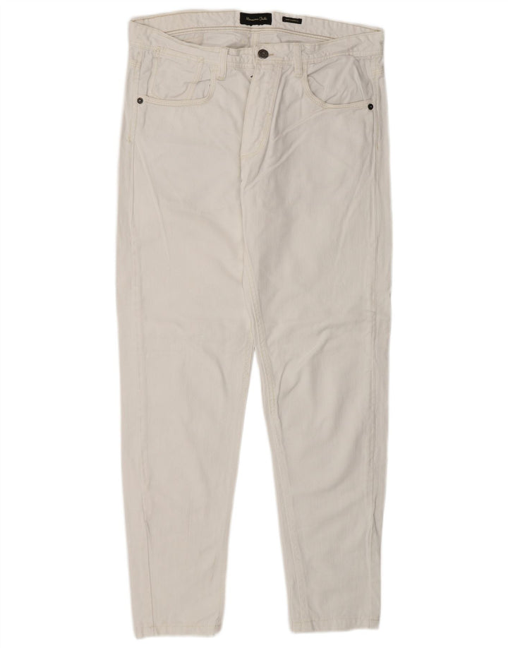 Мужские джинсы Massimo Dutti Slim EU 40 Medium W31 L29 белые