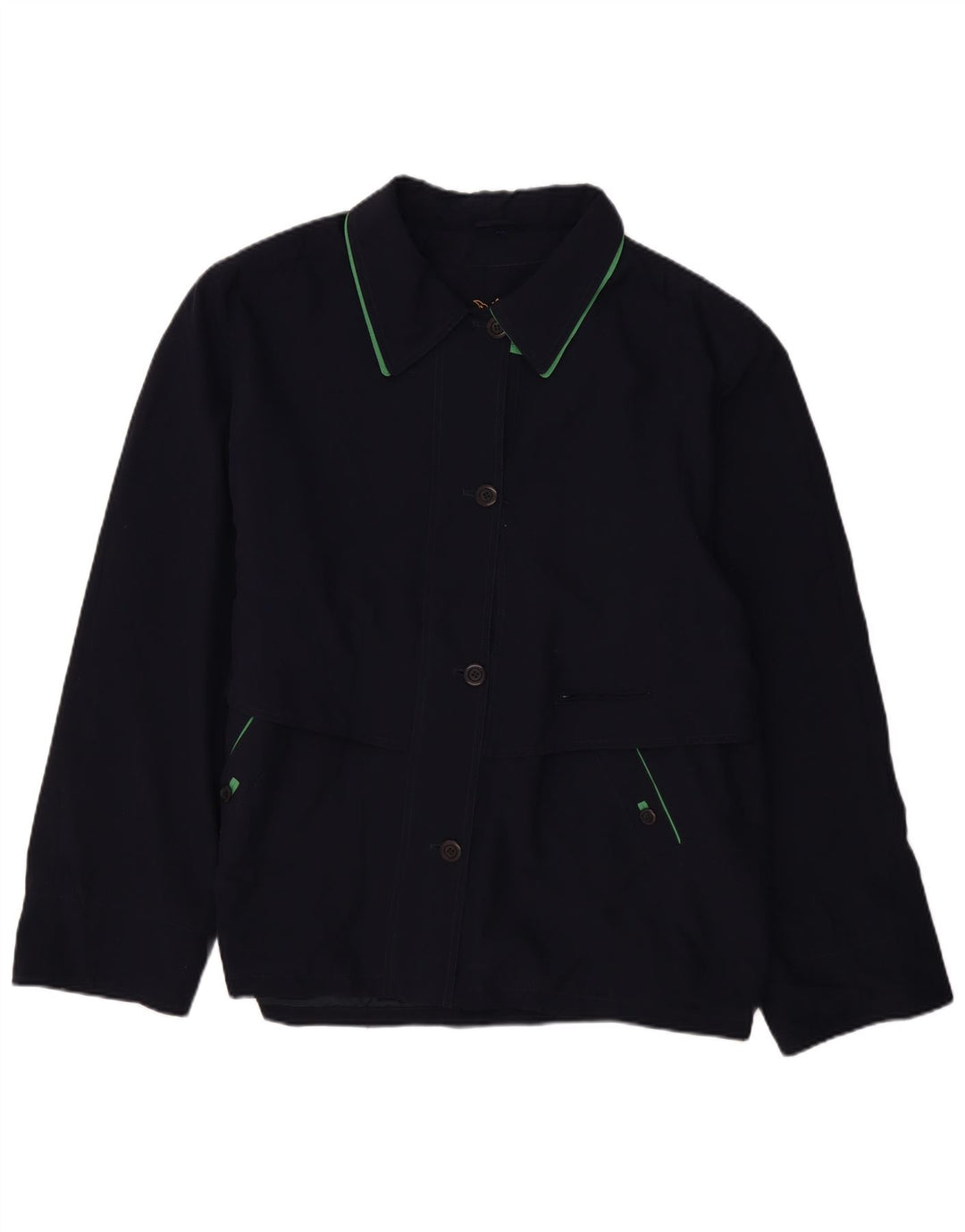 BIAGGINI Женский бомбер оверсайз IT 50 XL Темно-синий Полиэстер