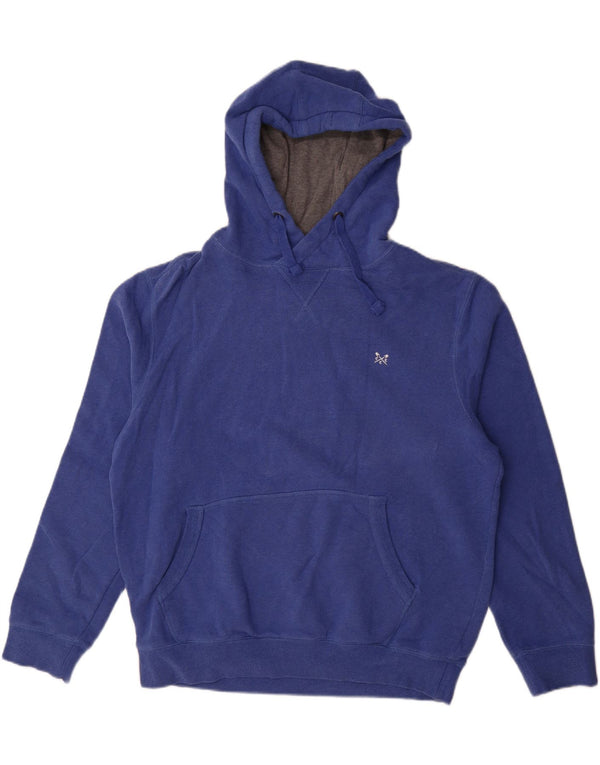 Crew Clothing Мужской джемпер с капюшоном XL, синий хлопок