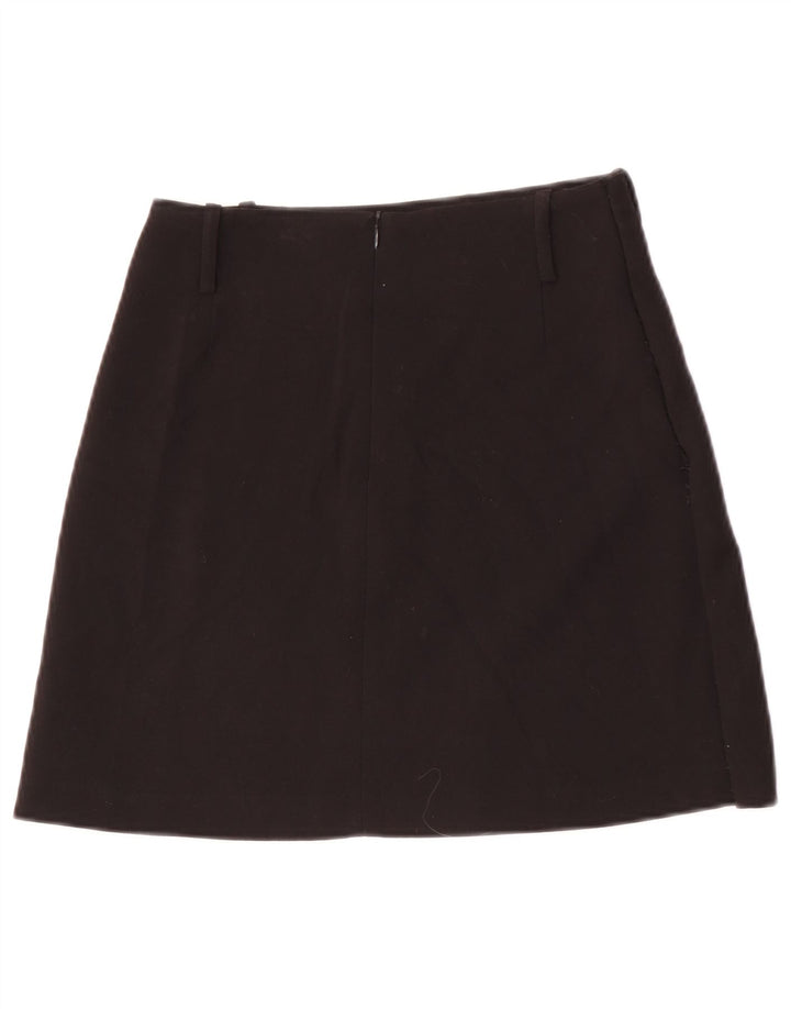 Женская мини-юбка Zara Medium W28, черная