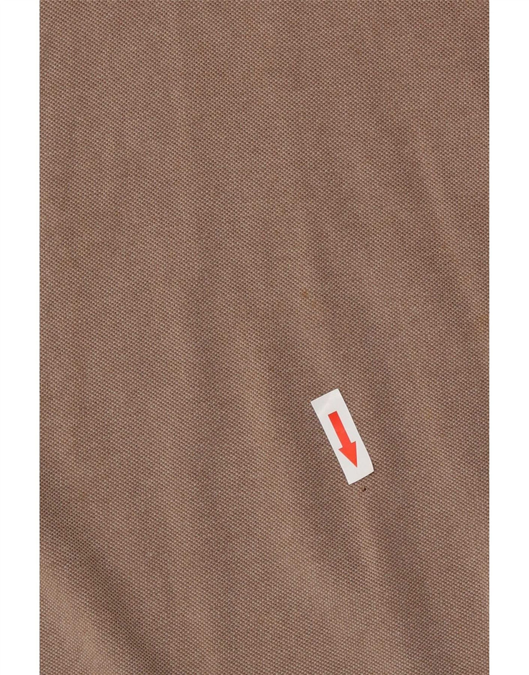 Мужская рубашка-поло приталенного кроя Fred Perry, хлопковый цвет среднего коричневого цвета