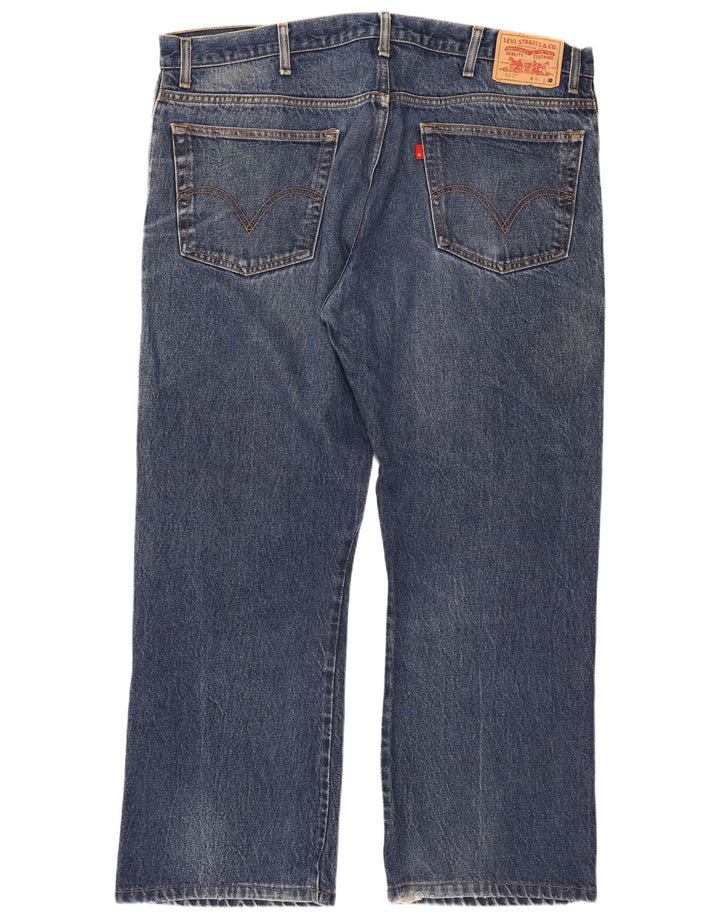 Мужские джинсы Levi's 517 Bootcut W42 L32 синие, хлопок