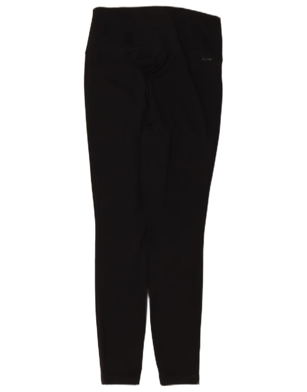 New Balance Womens Leggings UK 14 Medium  Black Polyester