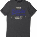 SUPERDRY Mens Graphic T-Shirt Top Small Navy Blue Cotton