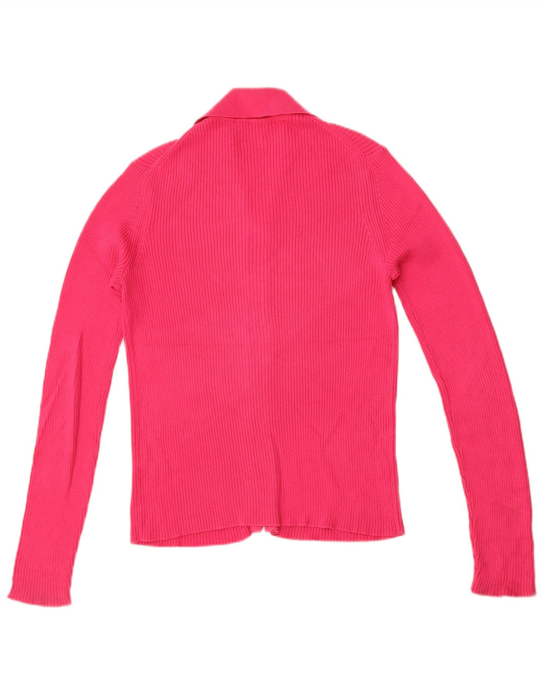 Женский кардиган Massimo Dutti UK 12, хлопок среднего розового цвета