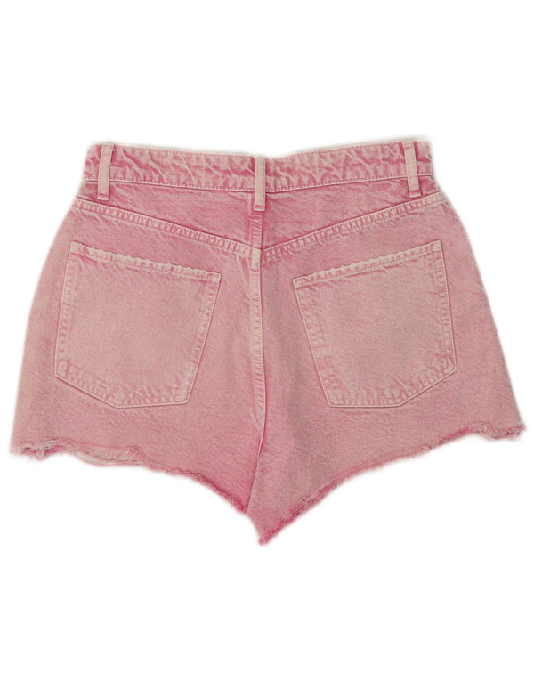 Женские джинсовые шорты Zara EU 40 Medium W30 Pink