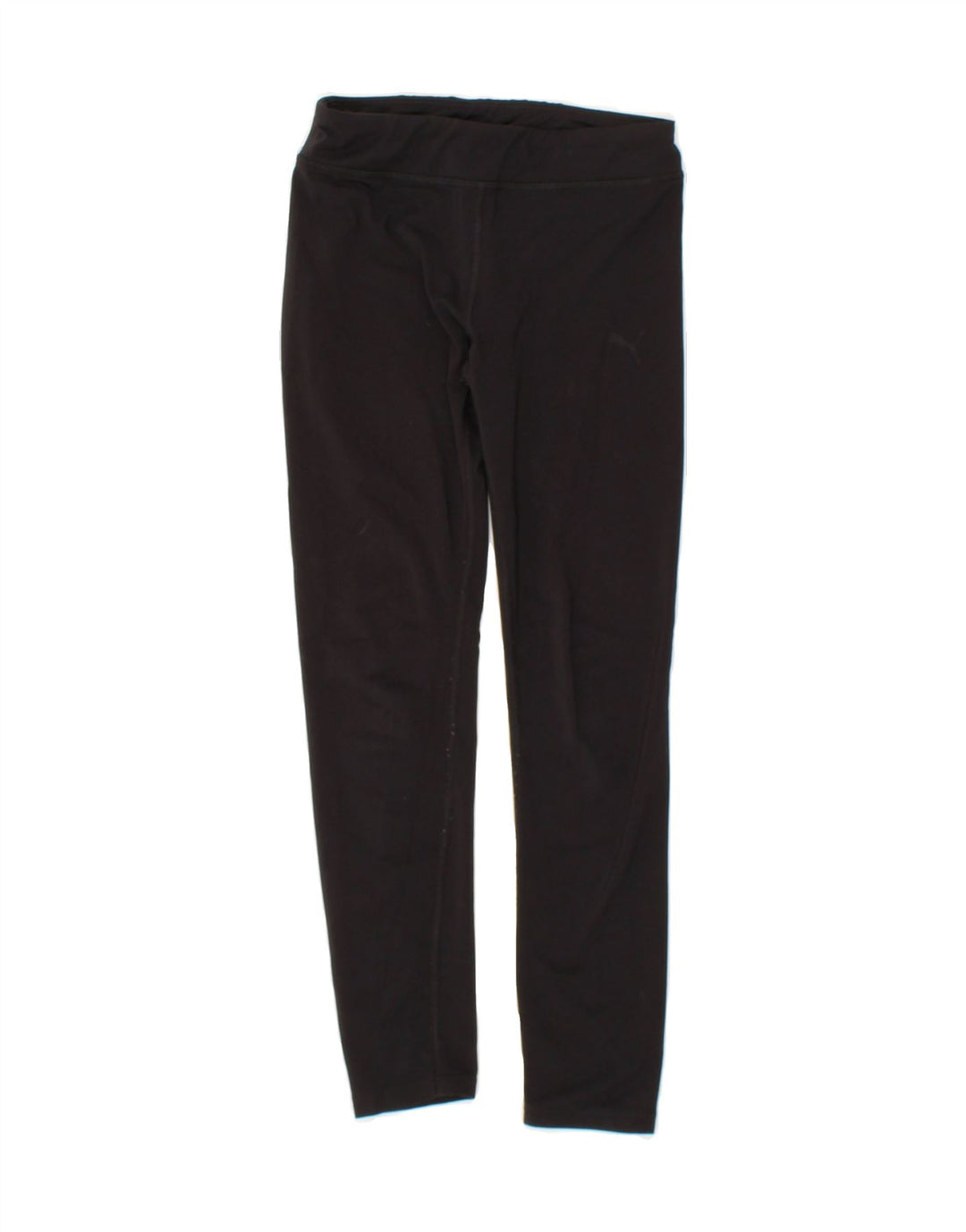 PUMA Girls Leggings 9-10 Years Medium Black Polyester Vintage Puma and Second-Hand Puma from Messina Hembry 
