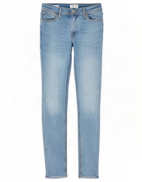 Мужские джинсы скинни Jack & Jones Liam W30 L32, синий хлопок