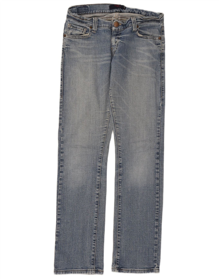 Женские прямые джинсы LEVI'S 504 Tilted US 5 Medium W28 L31 Синий хлопок