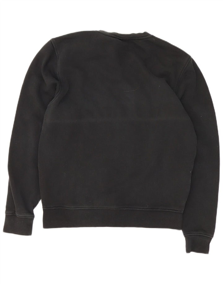 Мужской свитер Lacoste, размер 3, маленький, черный хлопок