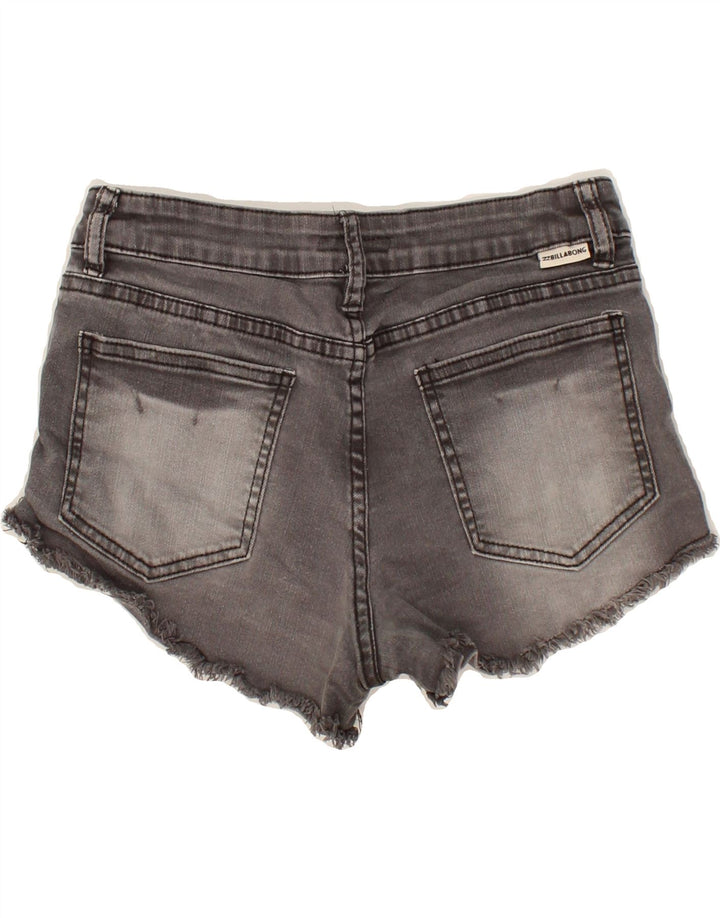 BILLABONG Womens Denim Shorts W25 XS  Grey Cotton Vintage Billabong and Second-Hand Billabong from Messina Hembry 
