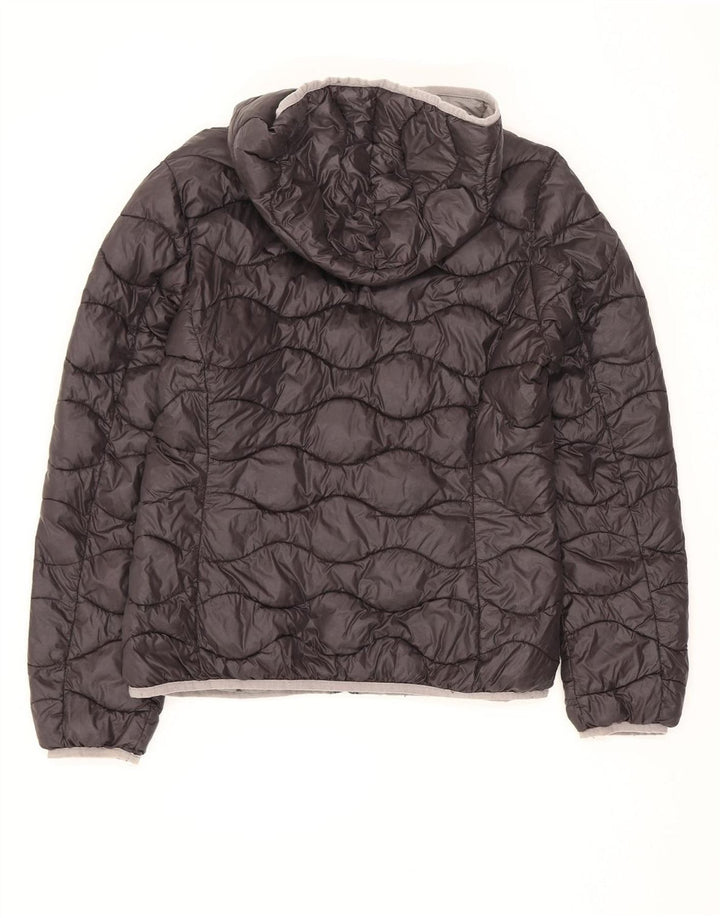 Женская стеганая утепленная куртка Blauer UK 14, большая, черная, полиамид