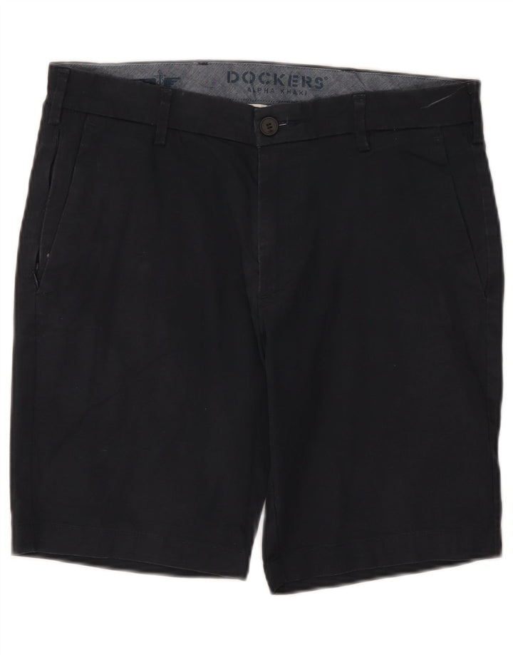 Мужские шорты чинос Dockers W31, средние черные хлопковые