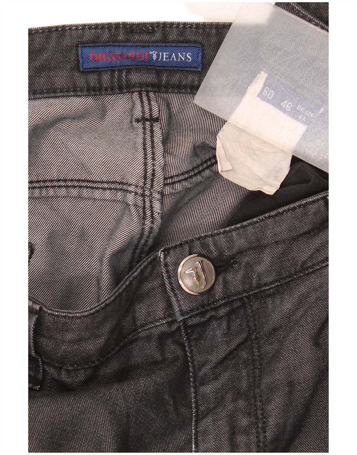 Мужские прямые джинсы Trussardi W44 L32 серые