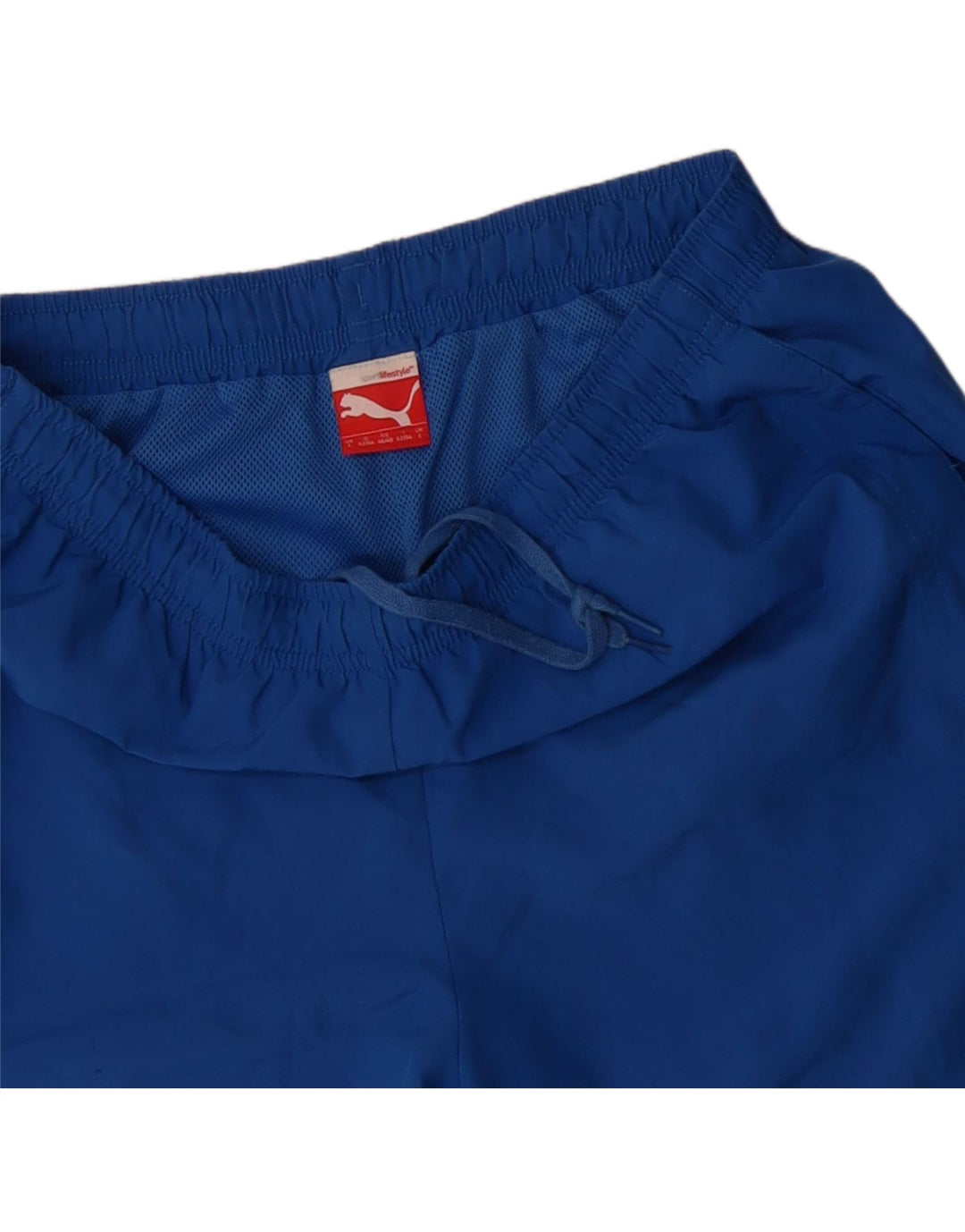 PUMA Mens Sport Shorts Large  Blue Polyester
