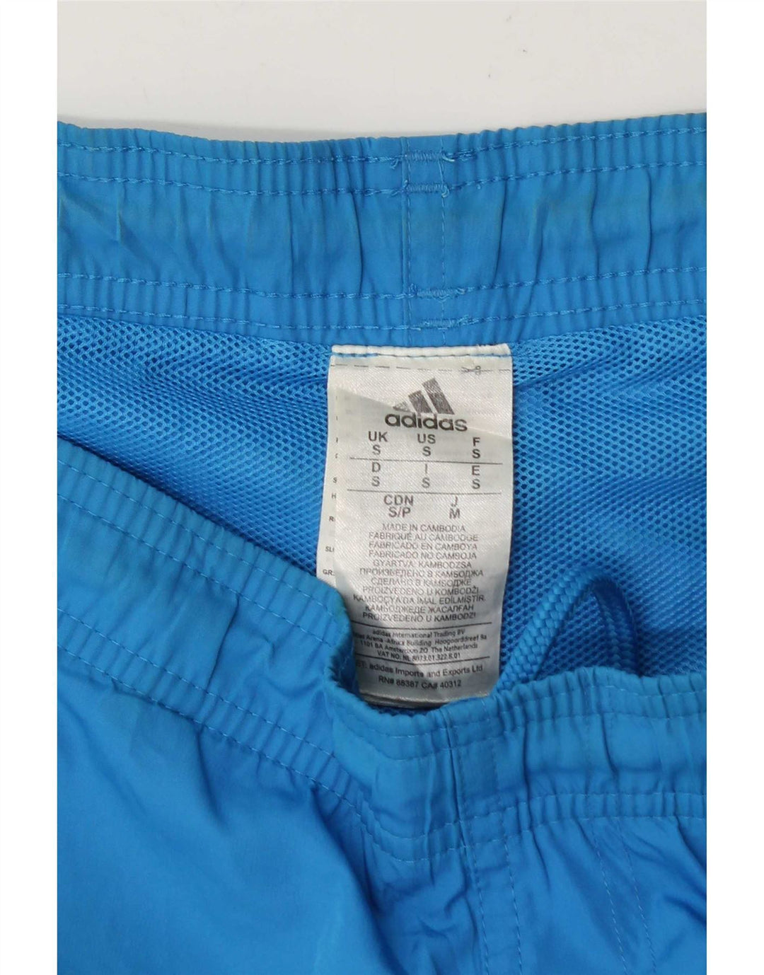 Мужские спортивные шорты Adidas, маленькие синие, полиэстер