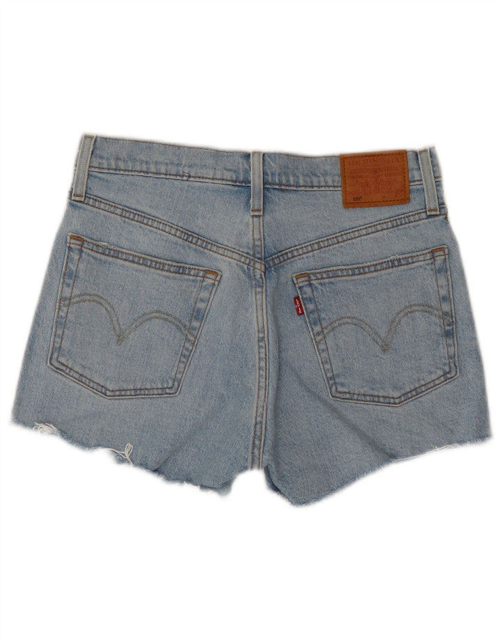 Джинсовые шорты LEVI'S Women 501 W28 Medium Blue